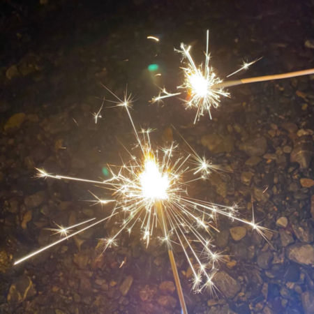 手持ち花火OK！みんなで楽しめます