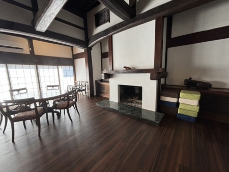 リビングにある暖炉