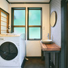 洗面台と洗濯乾燥機