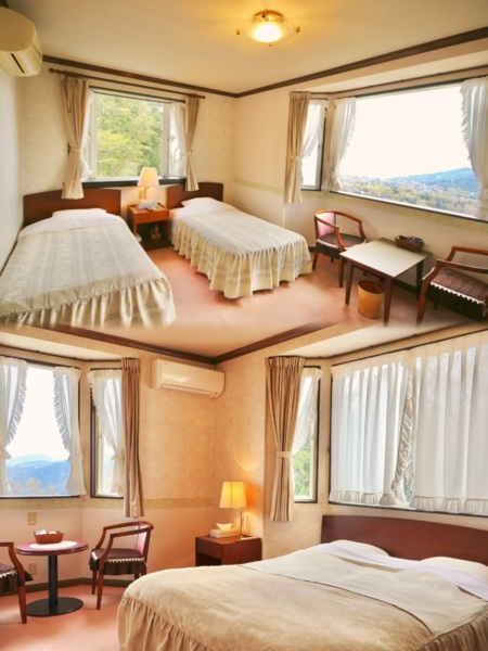 洋室6室・各部屋内にバス、トイレ付き