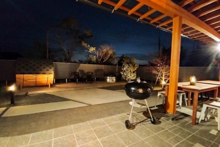 BBQは夜の21時まで