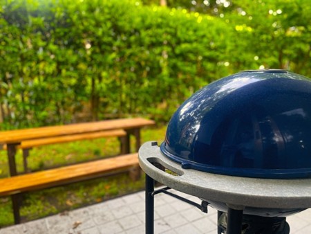 BBQ　自然を満喫する