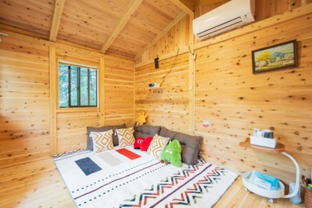 寝室③ツリーハウス、最大３布団セット