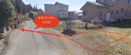 入口前の駐車場2