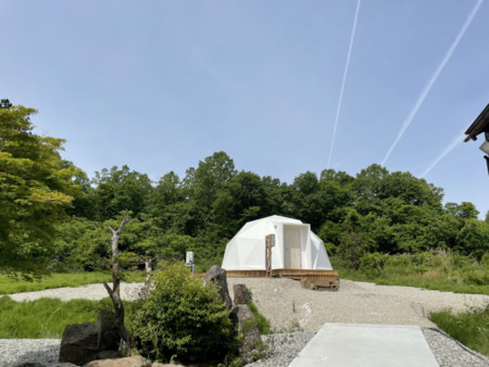 ドームテント外観