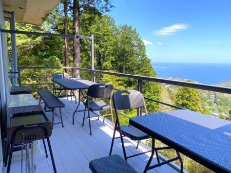 オーシャンビューBBQテラス