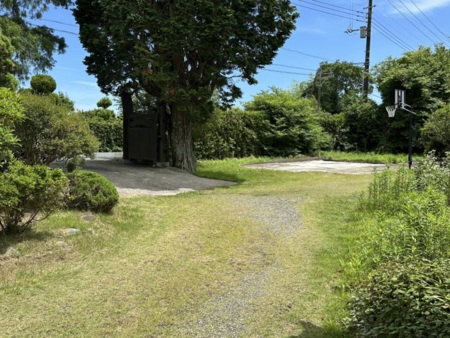 バスケリング付き敷地