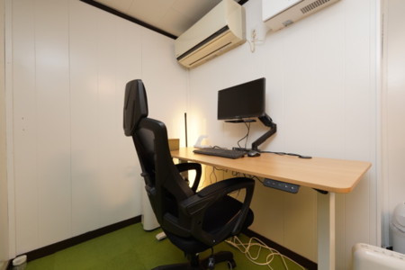 キッズスペースでPC作業もできます