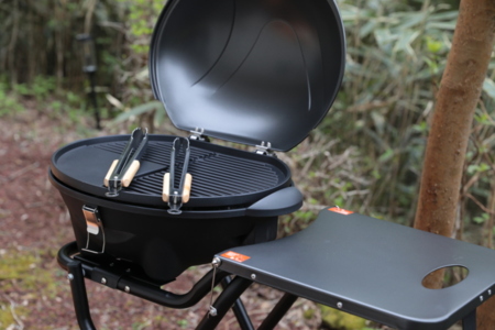 庭でBBQもできます