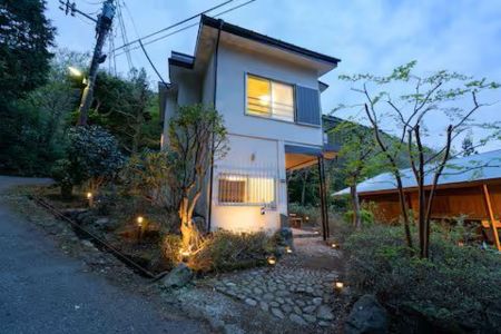 自然に囲まれた一軒家です