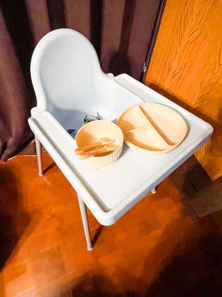 子供用食器など用意しています