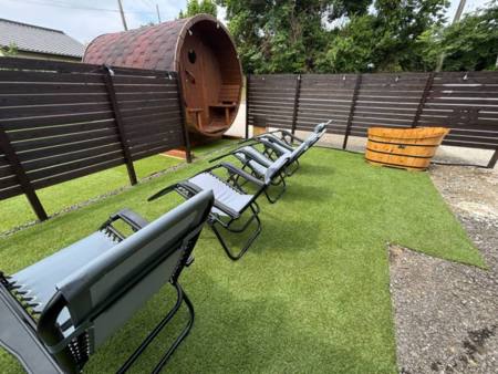 自慢のバレルサウナ！至高のととのいが格別