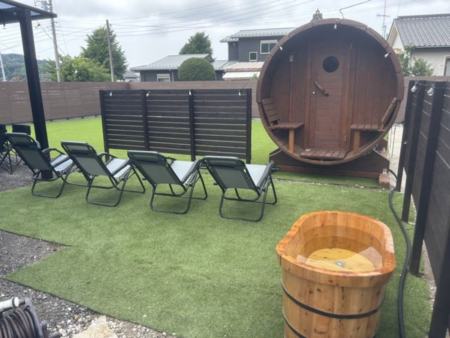 自慢のサウナスペース♪