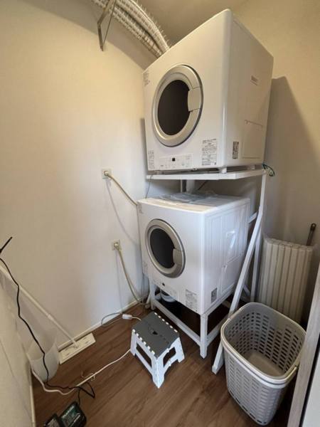 ランドリー完備！(連泊の方のみ使用可)