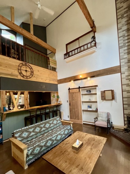 ファームハウスの雰囲気がある