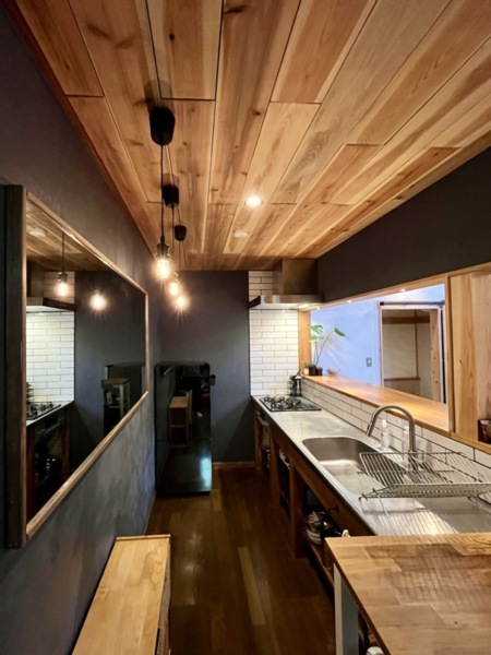 おしゃれな対面式キッチン