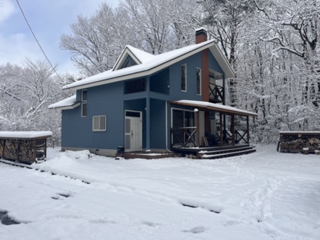 The Blue Moonx雪の景色