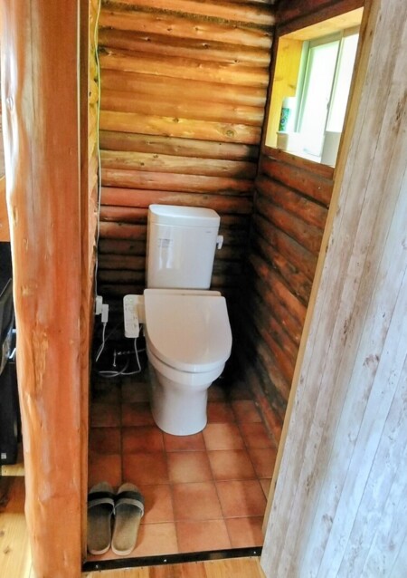 温水機能付き便座