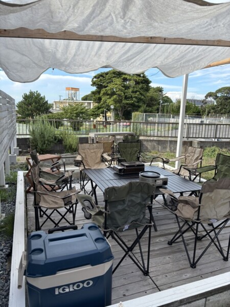 BBQスペースです！　