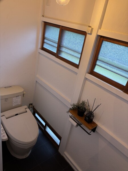 簡易水洗トイレ