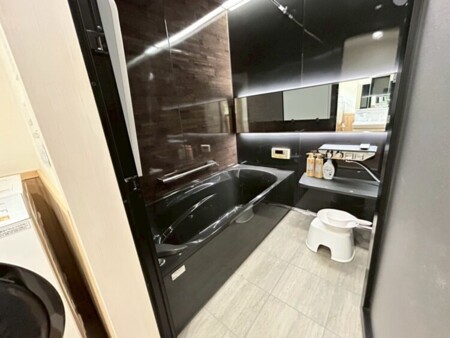 浴室　ライトの色変わります