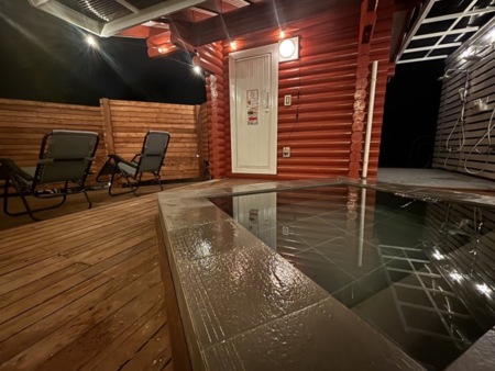 サウナ＆露天も屋根付き！天候関係なし！