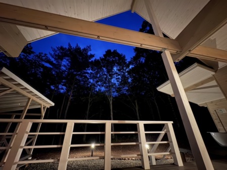 夜風に当たって整う