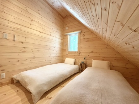 ３名様までご利用いただける寝室