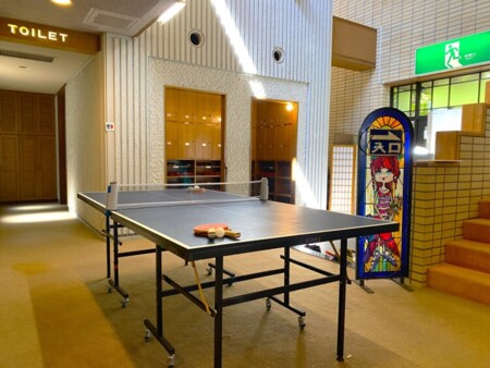 卓球もございます。