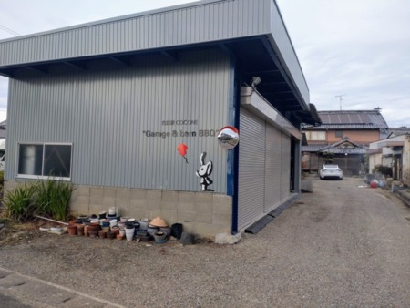 BBQガレージ外観