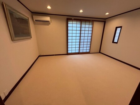 お布団が宿泊人数分用意されております。