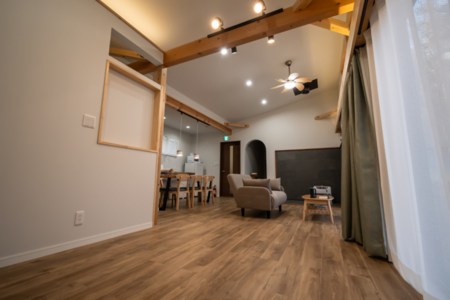 リビング西側から撮影