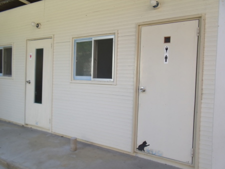 トイレは男女別です