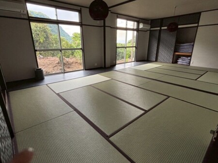 全員で寝れる広さの寝室/和室