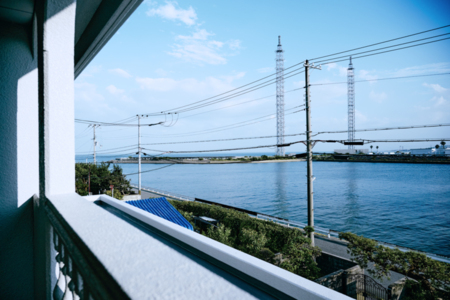 バルコニーからの景色