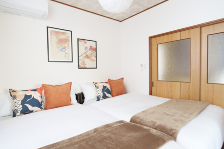 2F 寝室B（SDベッド2台）