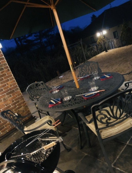 ガーデンBBQエリア