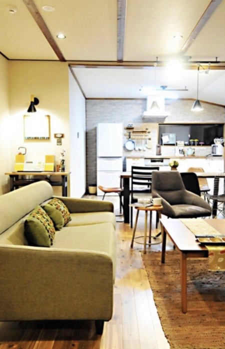 二階リビングダイニング