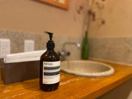 上質な洗面アメニティ/充実のスキンケア