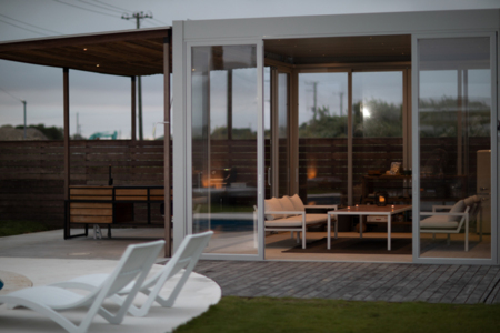 落ち着いた雰囲気のBBQルーム