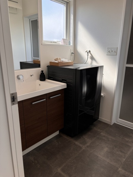 洗面所（ドラム式洗濯乾燥機があります）