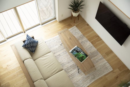 リビングではカラオケも！！