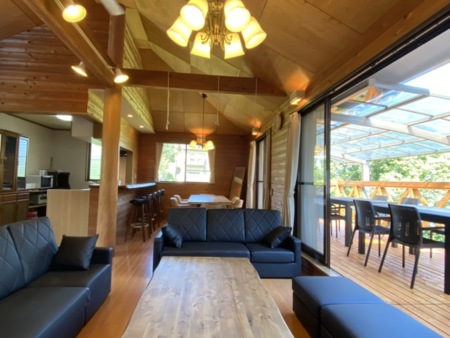 解放感のあるおしゃれなリビング