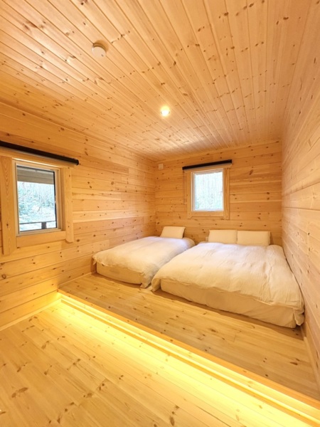 間接照明でおしゃれな寝室