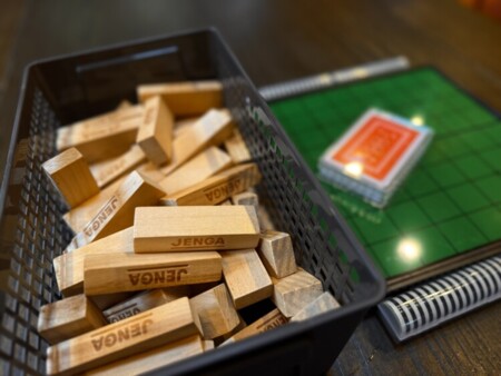 室内で楽しめるゲームもご用意