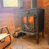 薪ストーブは抜群の雰囲気※冬季限定