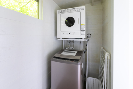 洗濯機とガス乾燥機