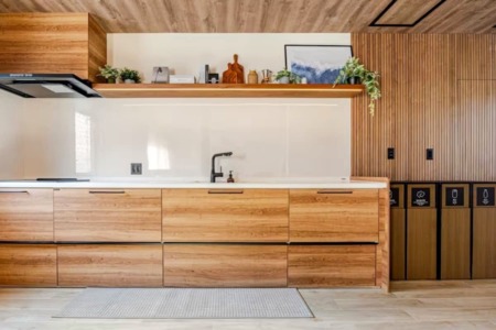 3.5m広々キッチン!大人数での料理可能