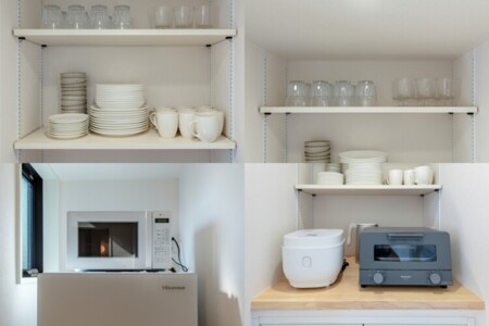 キッチン備品（家電、食器類）