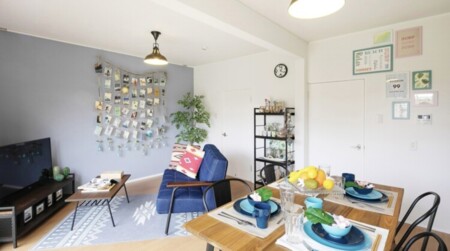 サーフィンの聖地をイメージしたインテリア